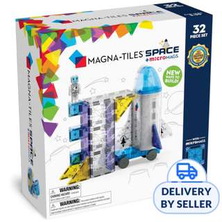 Magna Tiles Space 32 Piece Magnetic Building Set