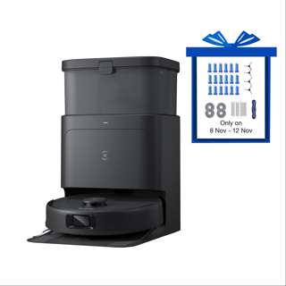 Ecovacs Deebot N30 Pro Omni Robot Vacuum - Black