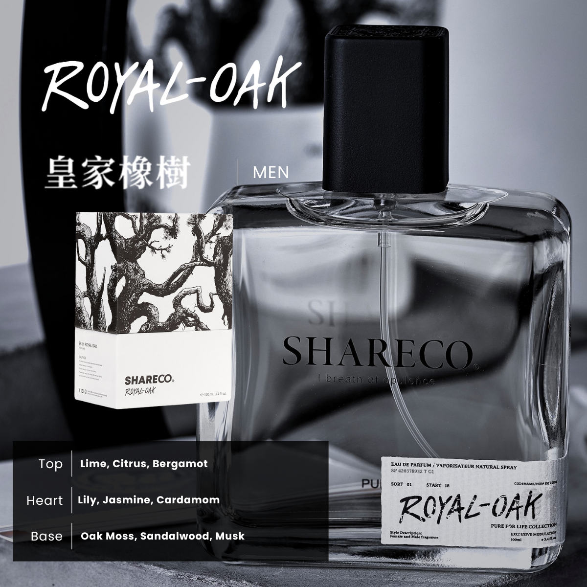 Shareco EDP Perfume - Znzrgy-Musk | NTUC FairPrice