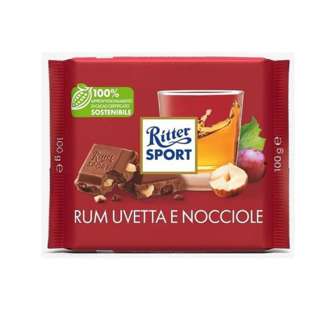 Ritter Sports - Rum Raisins & Nuts