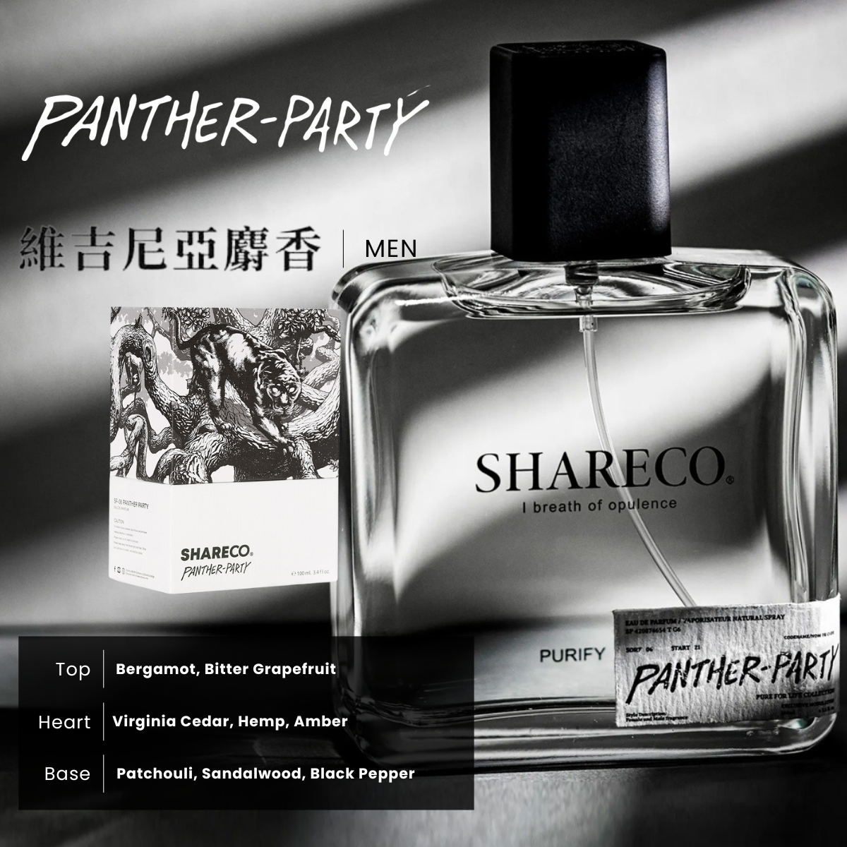 Shareco EDP Perfume - Znzrgy-Musk | NTUC FairPrice