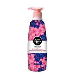 Good Virtues Co. Cherry Blossom Perfumed Shower Cream Good Virtues Co. Cherry Blossom Perfumed Shower Cream