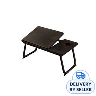 HOUZE PocketDesk Adjusting Foldable Table - Black