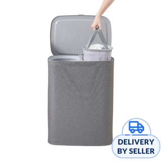 SIFTDUO 50L Laundry Hamper Dual Compartment