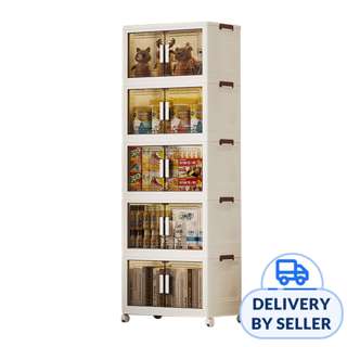 HOUZE CUDDY 55cm Collapsible Storage - 5 Tier