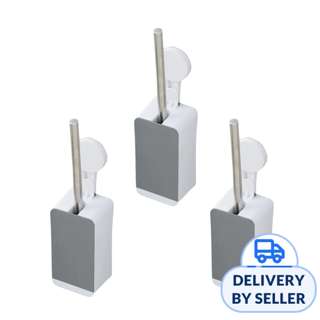 HOUZE - STICKIT Toilet Brush and Holder (Set of 3)