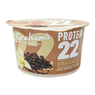 Grahams Family Dairy High Protein 22 Stracciatella Yogurt
