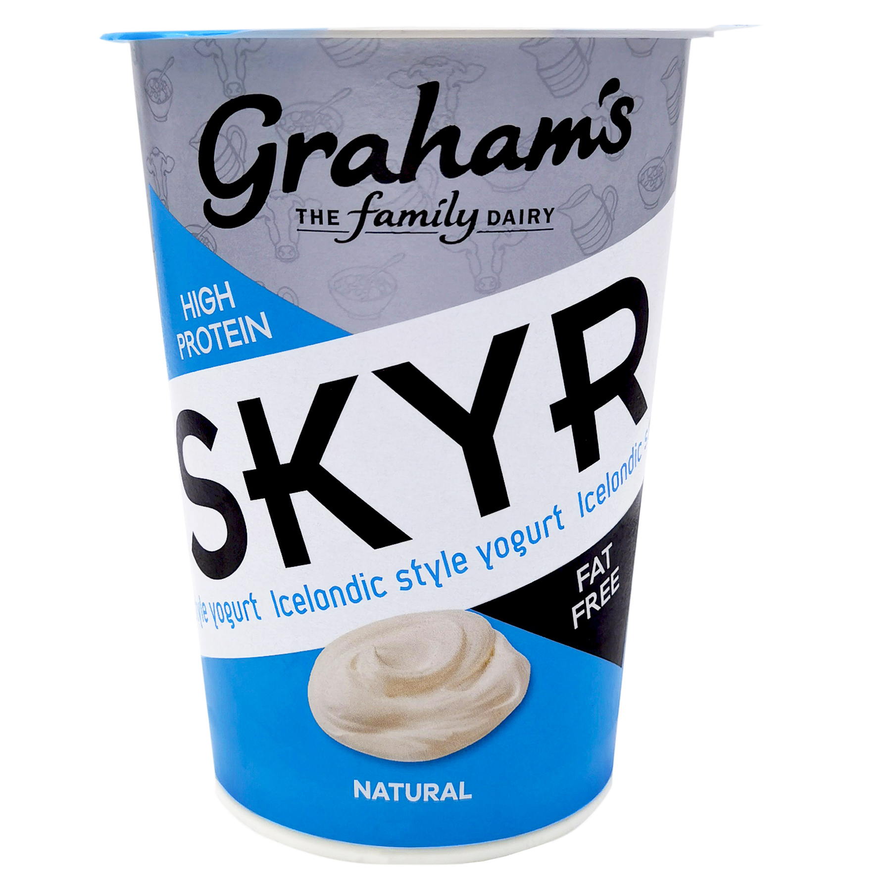Grahams Family Dairy Skyr Natural Icelandic Style Yogurt NTUC FairPrice