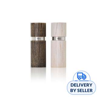 Ad Hoc Ash Wood Pepper And Salt Mill Set