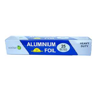 Premium Aluminium Foil with inbuilt cutter - 25M (82 Sq Ft)