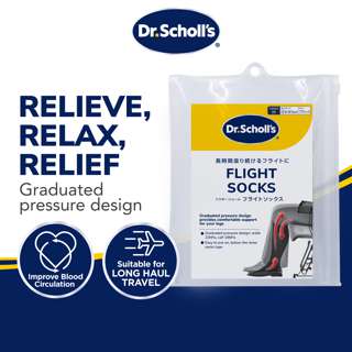 Dr. Scholl's Flight Compression In Socks - Medium