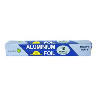 Premium Aluminium Foil with inbuilt cutter - 10M (33 Sq ft)