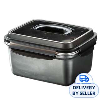 304 Stainless Steel Food Container - 2800ml(Handle)