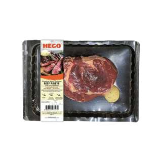 Hego NZ Grass Fed Beef Ribeye with Garlic Herb Butter
