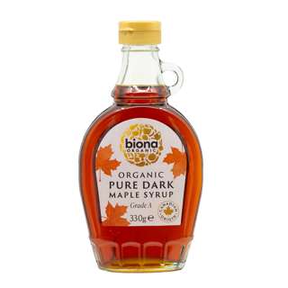 Biona Organic Pure Maple Syrup Dark Grade A Biona Organic Pure Maple Syrup Dark Grade A