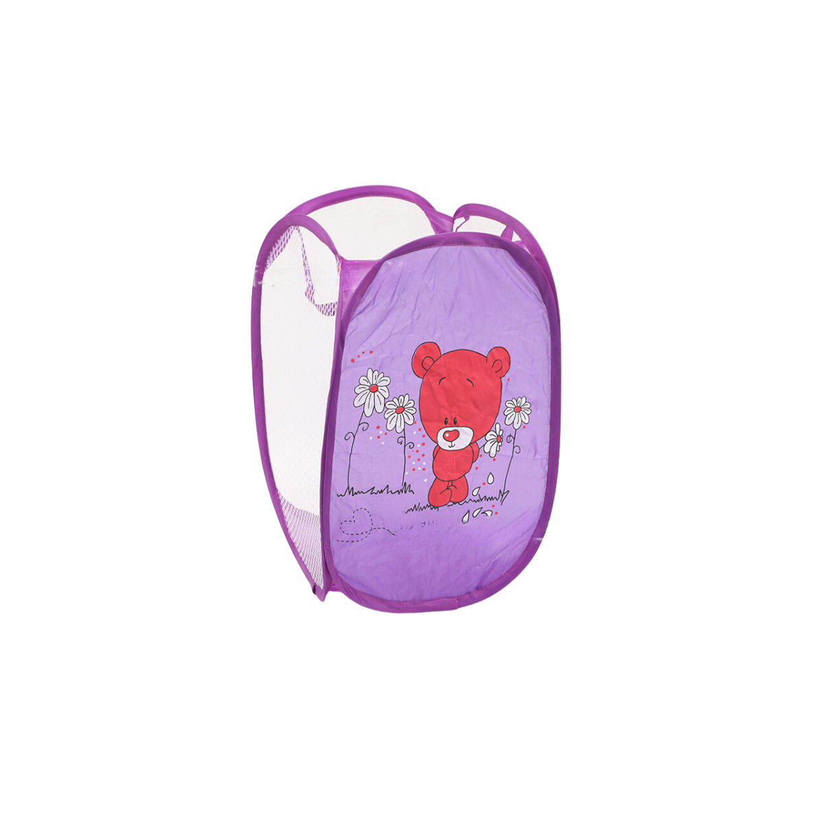 Foldable Laundry Basket - Bear