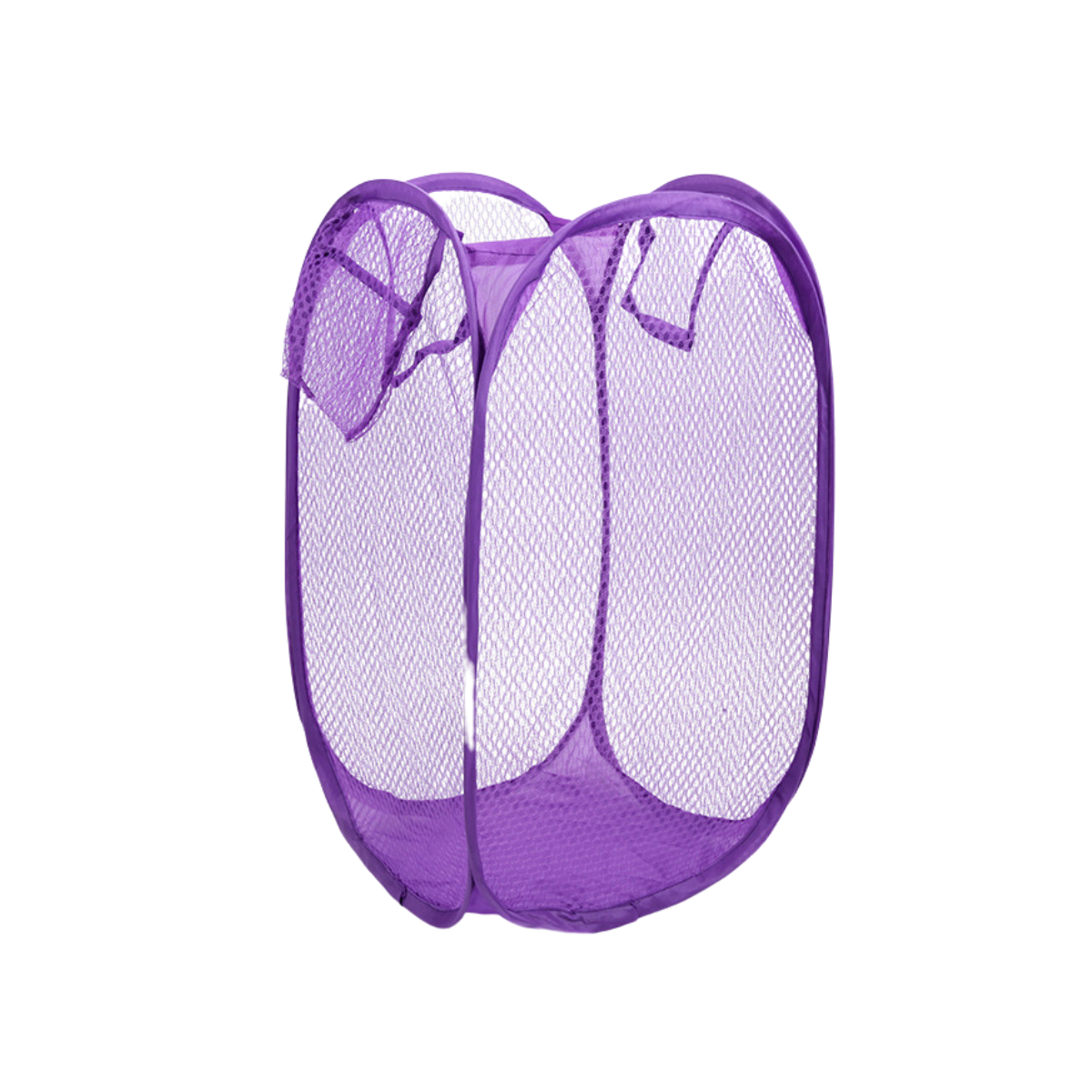 Foldable Laundry Basket - Large (Purple)