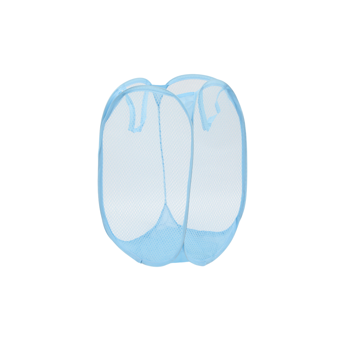 Foldable Laundry Basket - Medium (Light Blue)