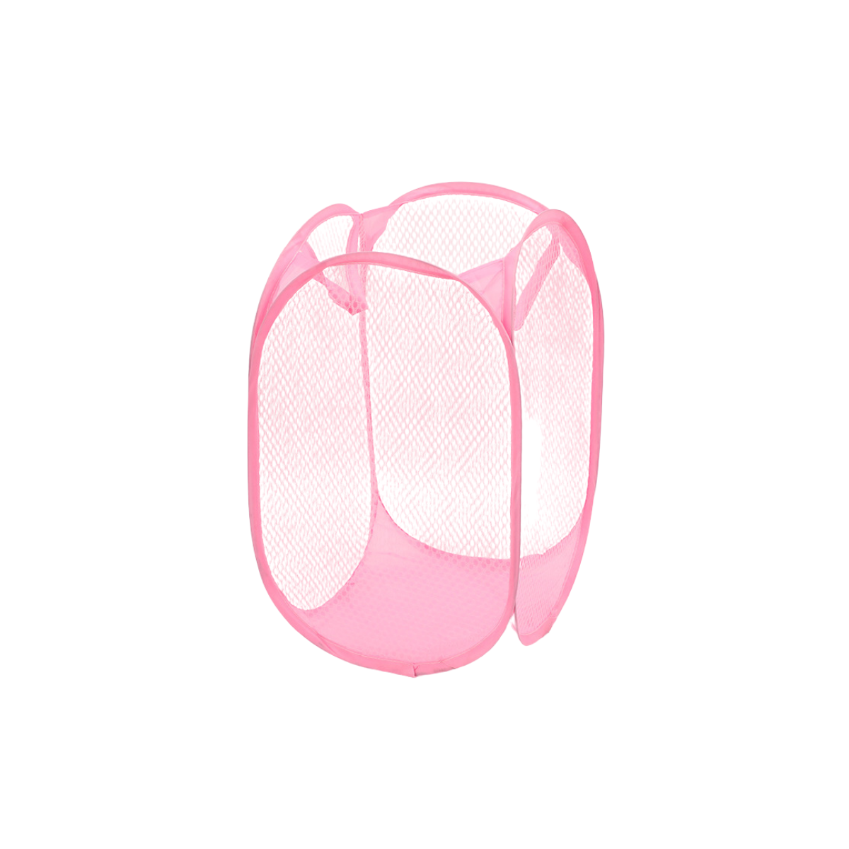 Foldable Laundry Basket - Medium (Pink)