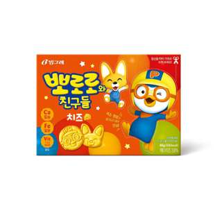 Korea's Binggrae Pororo Biscuit Cheese