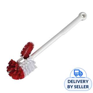 Oates Industrial Toilet Rim Brush - RED