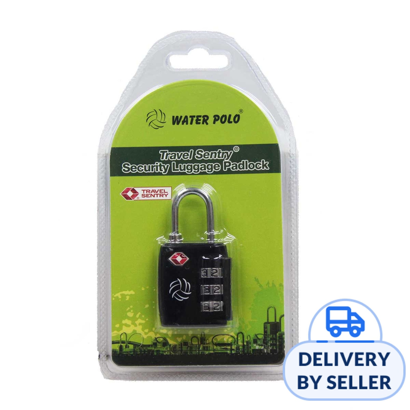TSA Number Combination Lock Metal Padlock - Silver | NTUC FairPrice