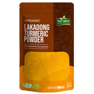 Top Green Organic Lakadong Turmeric Powder