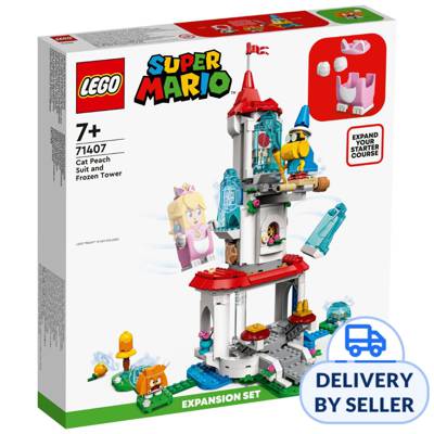 LEGO 71407 Super Mario Cat Peach Suit n Frozen Tower Set NTUC