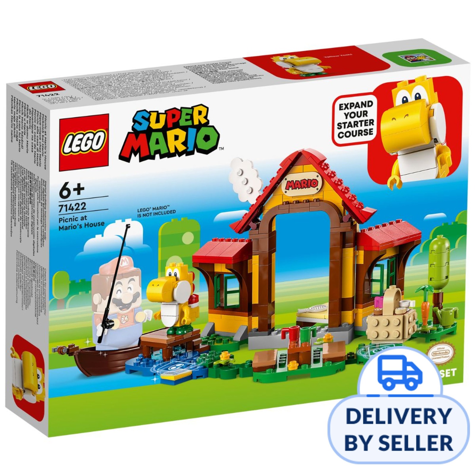 カッティングダイ(中古品) 714 LEGO 71422 Super Mario Picnic at Mario's House Expansion Set
