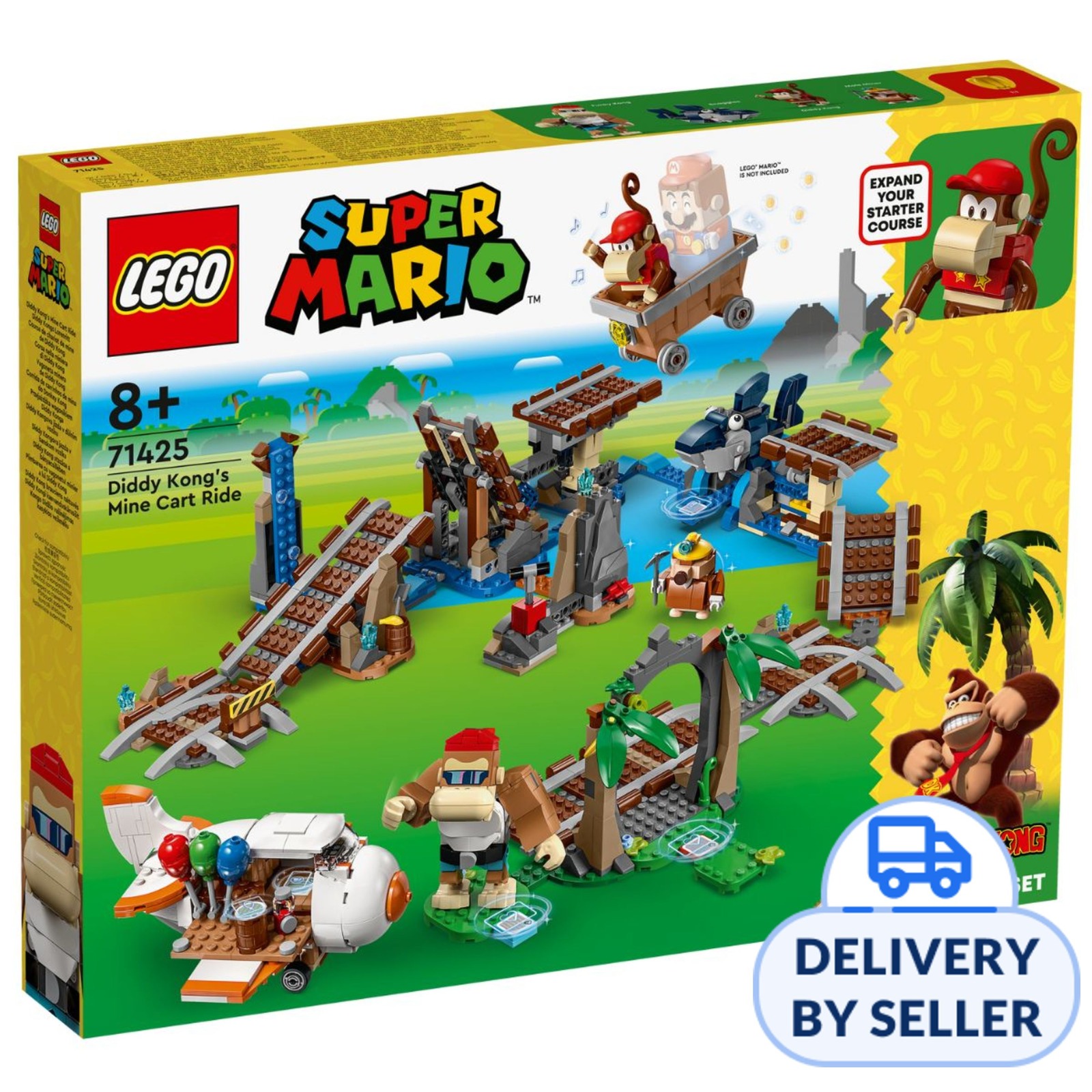 LEGO 71425 Super Mario Diddy Kong's Mine Cart Ride Expansion
