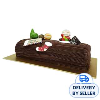 FNP Xmas Choco CoCo Log Cake