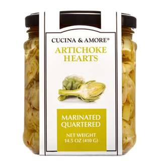 Cucina & Amore Quartered Marinated Artichoke Hearts