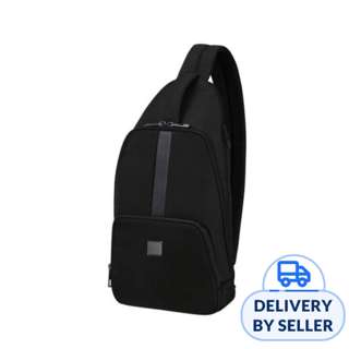 Samsonite Sacksquare Sling Bag - Black Samsonite Sacksquare Sling Bag - Black