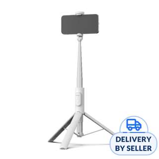 Mazer Foldafie Selfie Sticks 1.5m Tripod - White