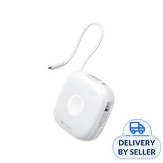 Mazer MagLink18i 10,000mAh Magnetic Power Bank - White