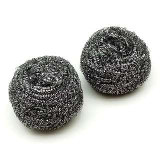 Stainless Steel Scrubber Cleaner 80G (2Pc)