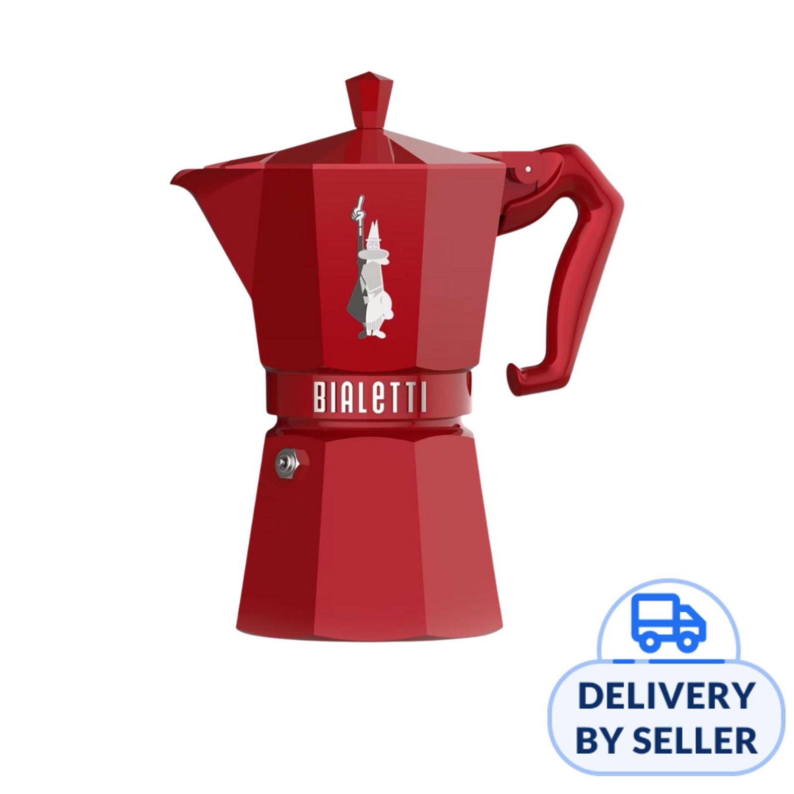 Bialetti Moka Exclusive Moka Induction 4 Tz - Red | NTUC FairPrice