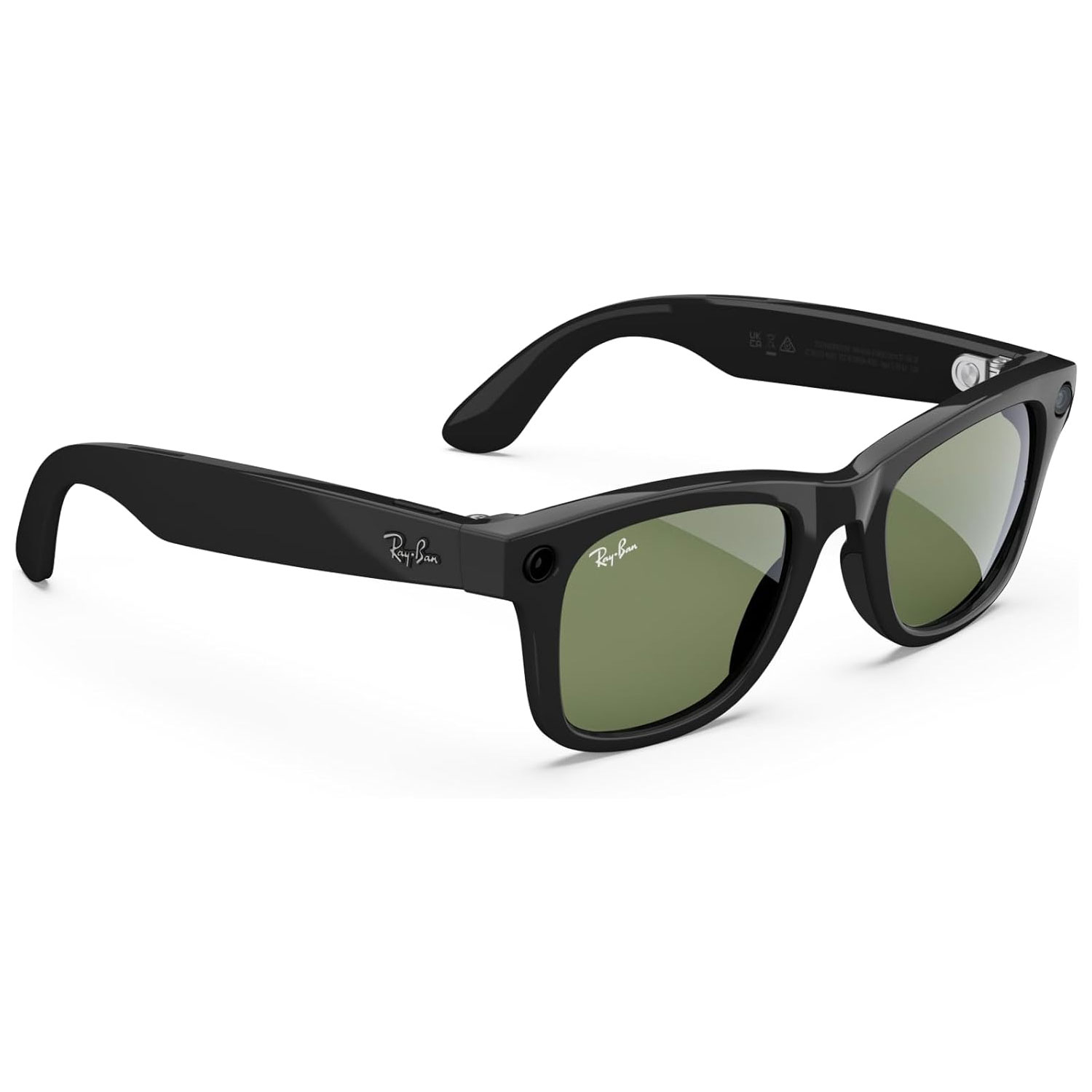 RayBan Meta Wayfarer Smart Glasses - Shiny Black