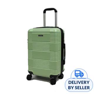 20" Cabin ABS+PC Antitheft Zipper Expandable Luggage - Green