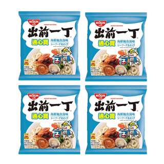 Nissin Seafood with Abalone Macaroni - Bundle Of 4