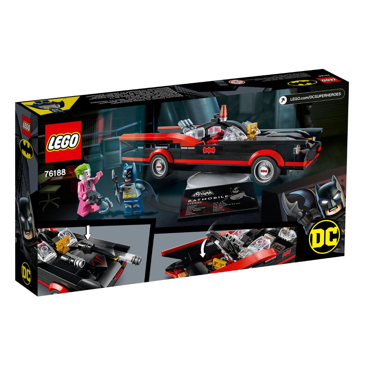 LEGO 76188 DC Batman Classic TV Series Batmobile NTUC FairPrice
