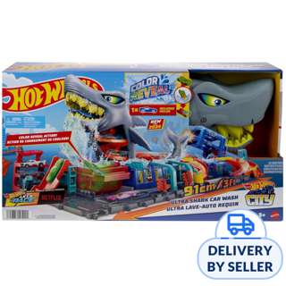 Hot Wheels Ultra Shark Car Wash Playset