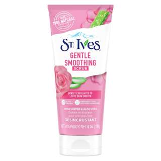 St. Ives Gentle Smoothing Scrub - Rose Water & Aloe Vera