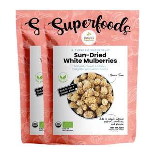Nature's Superfoods Organic Sun-Dried White Mulberries