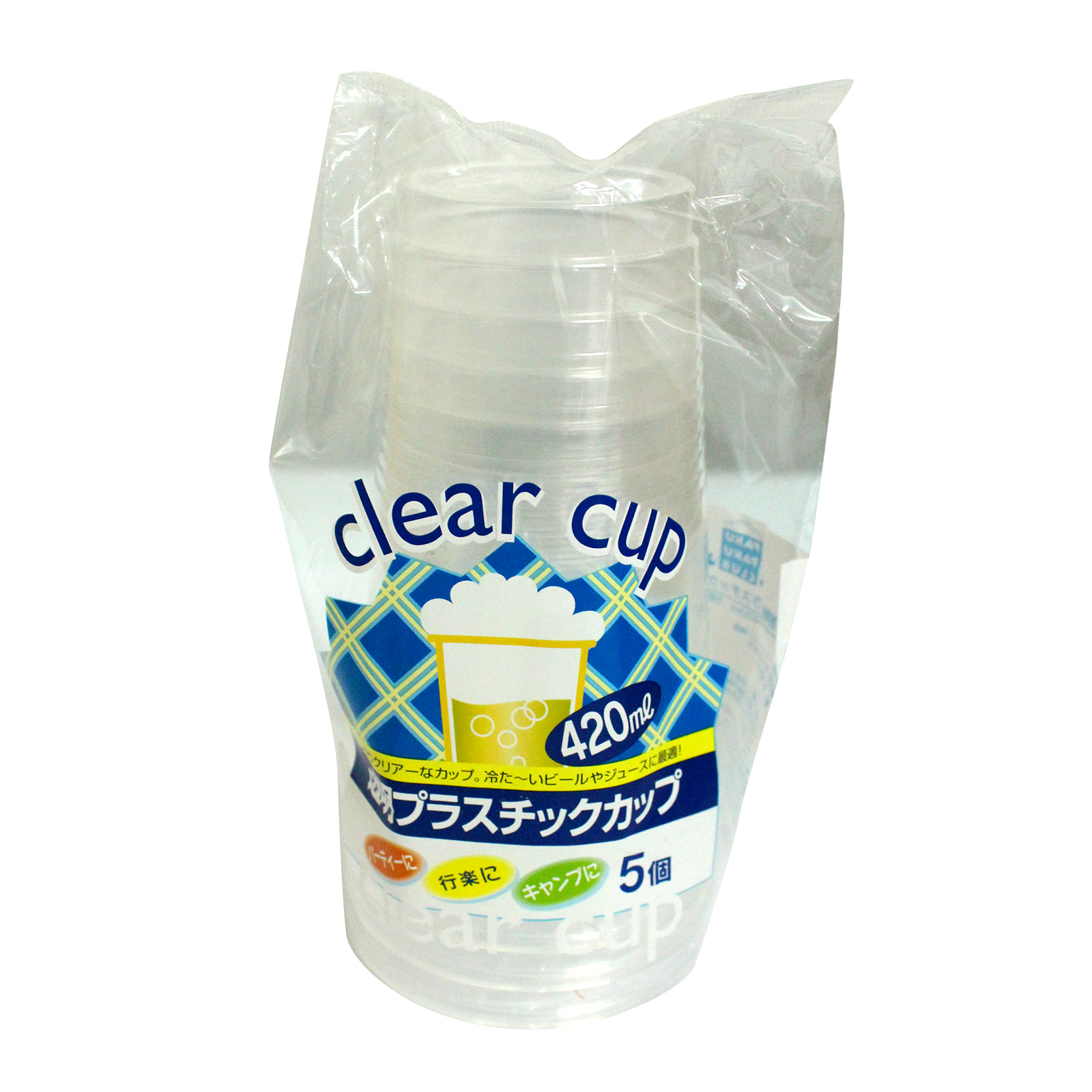 Disposable Plastic Cups - 420ml | NTUC FairPrice