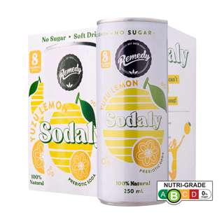 Remedy Organic Sodaly Yuzu Lemon Remedy Organic Sodaly Yuzu Lemon