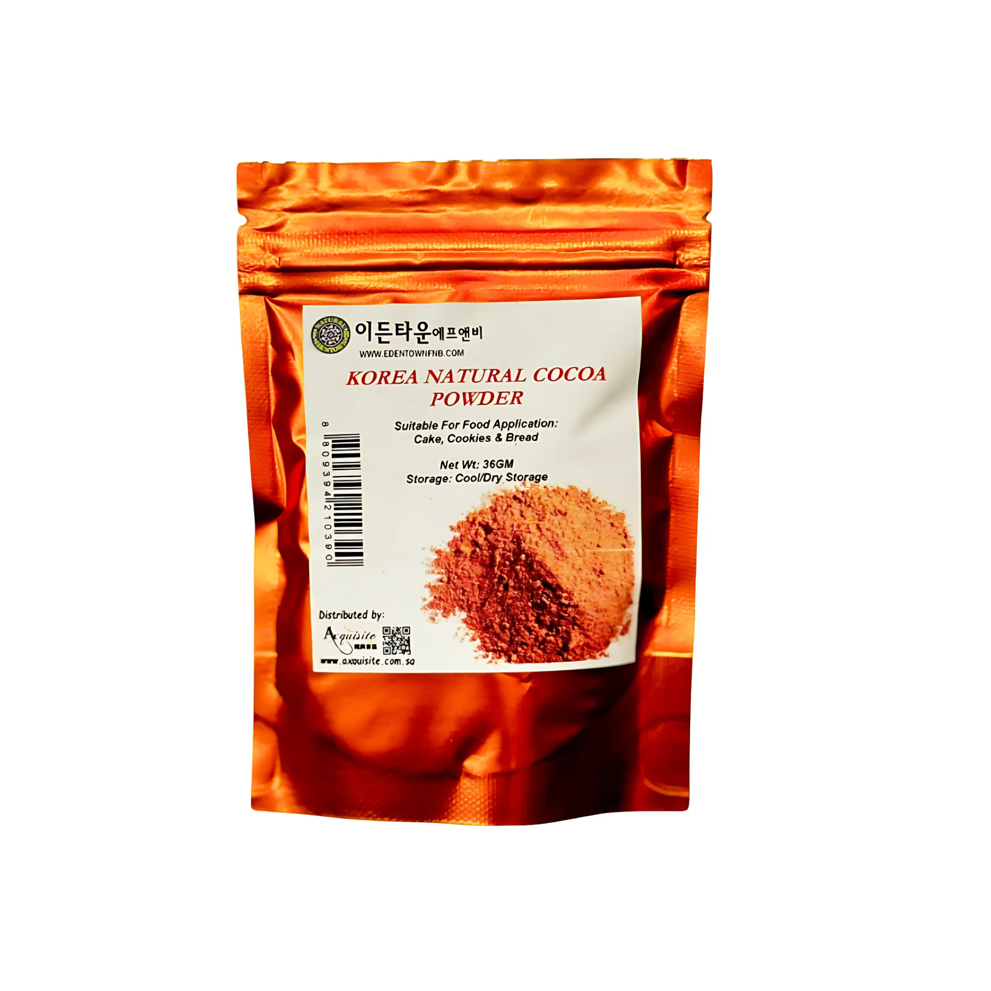 Edentown Korea Natural Powder - Cocoa