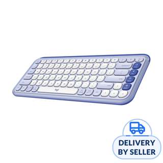 Logitech Pop Icon Keys Wireless Bluetooth Keyboard  - Lilac