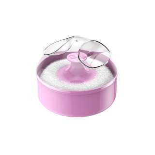  Baby 1 Layer Powder And Puff Box - Pink