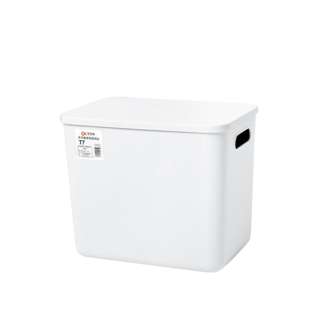 Amark Vita Stackable Storage Box with Lid T7 (White)